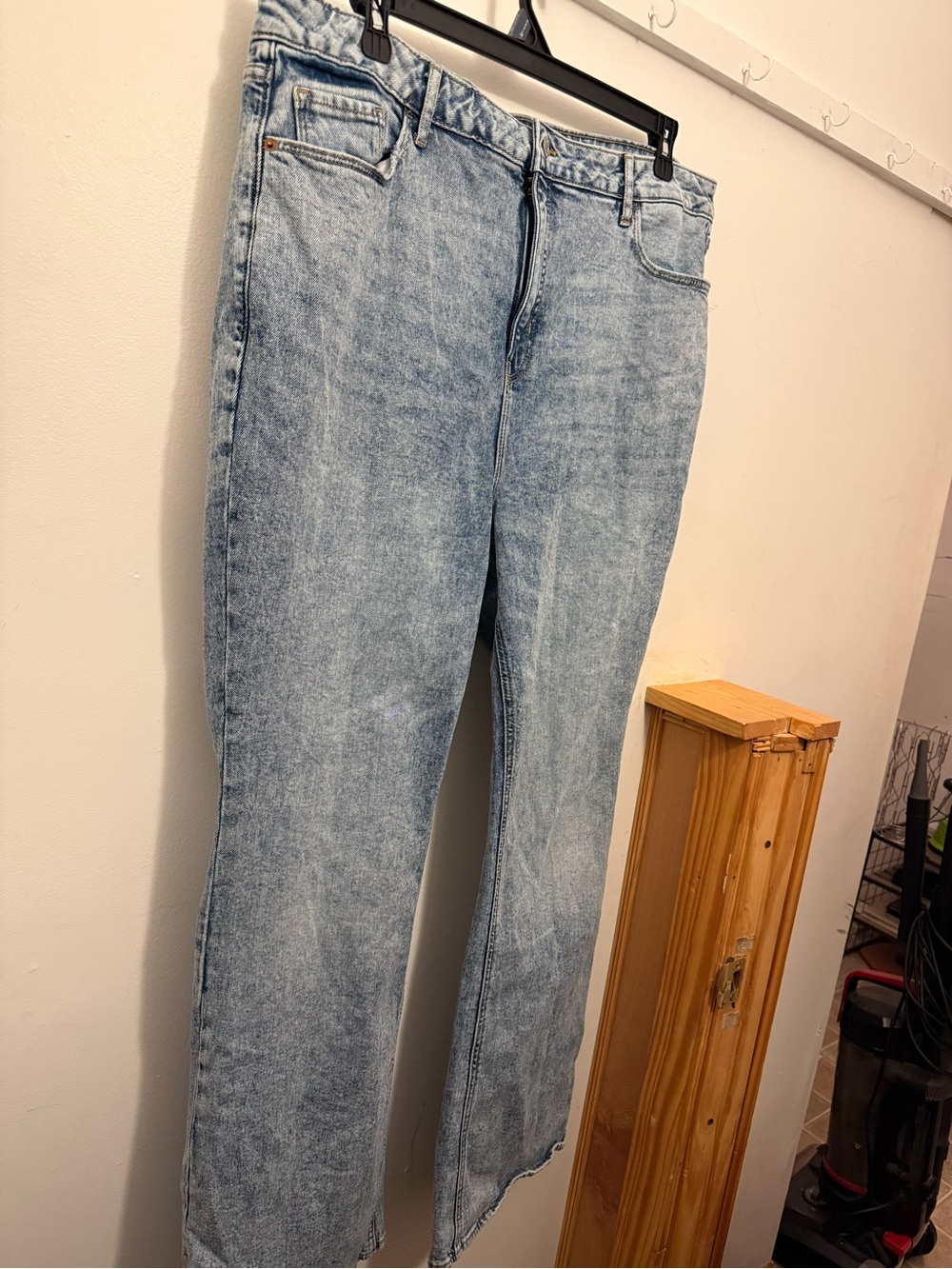Old Navy Light Blue Straight Leg Jeans